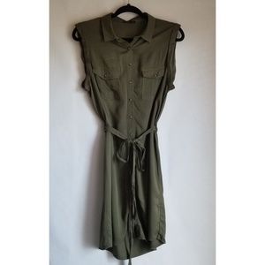 Cotton On Sleeveless Shirt Dress